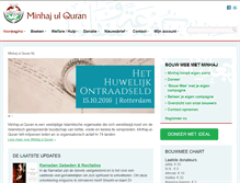 Tablet Screenshot of minhaj.nl